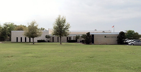 Front of the Barneys Pumps Corporate Headquarters, Lakeland Office