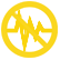 Yellow vibration analysis icon